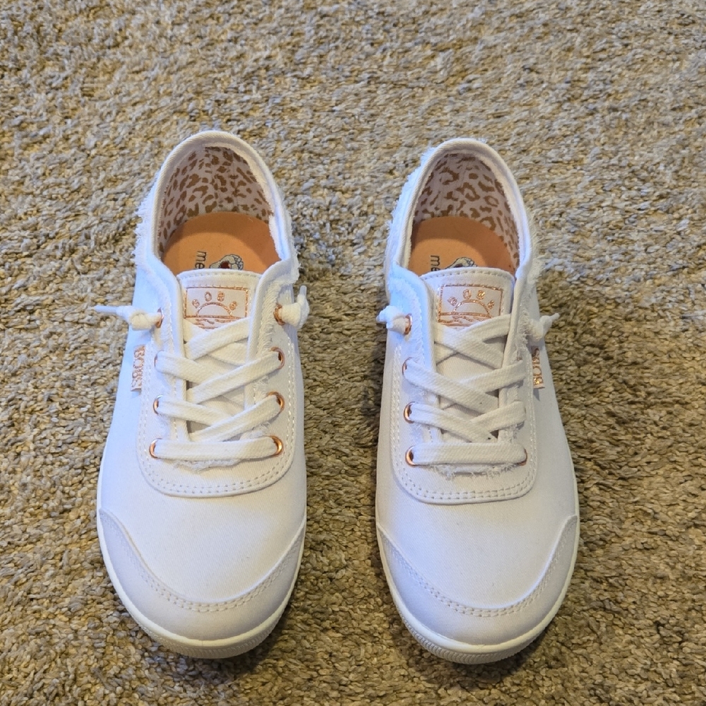 White Canvas Sneakers